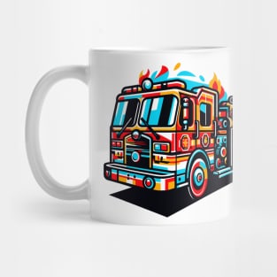 Fire Truck Mug